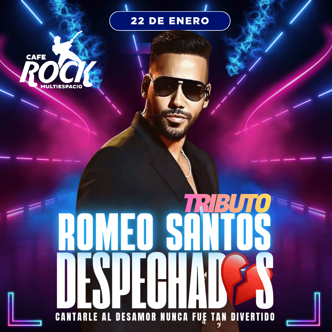 Jueves 22 Despechadas Tributo Romeo Santos  image}