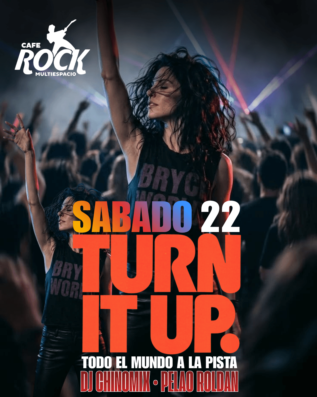 Sábado 22 Fiesta TURN IT UP  image}