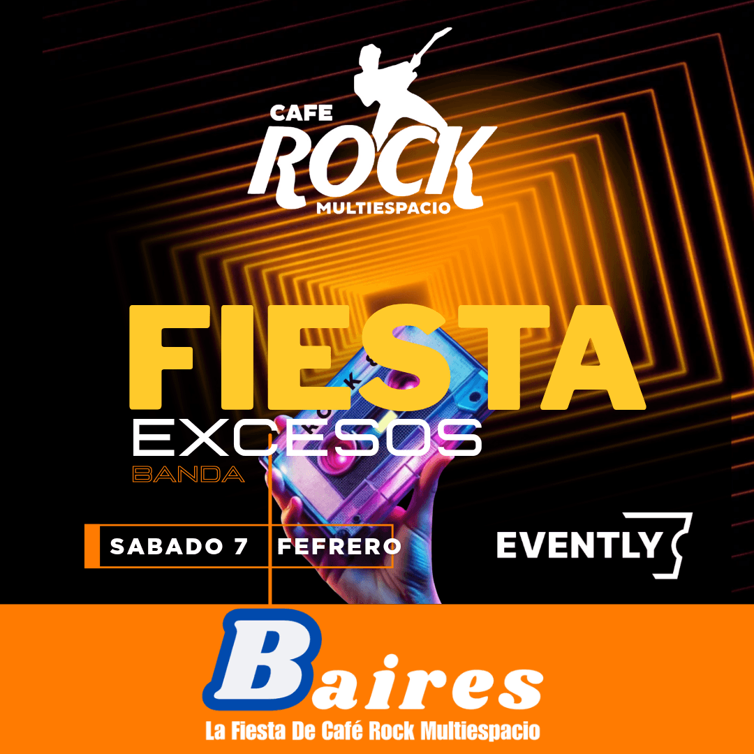 Sábado Fiesta Baires Banda Excesos  image}