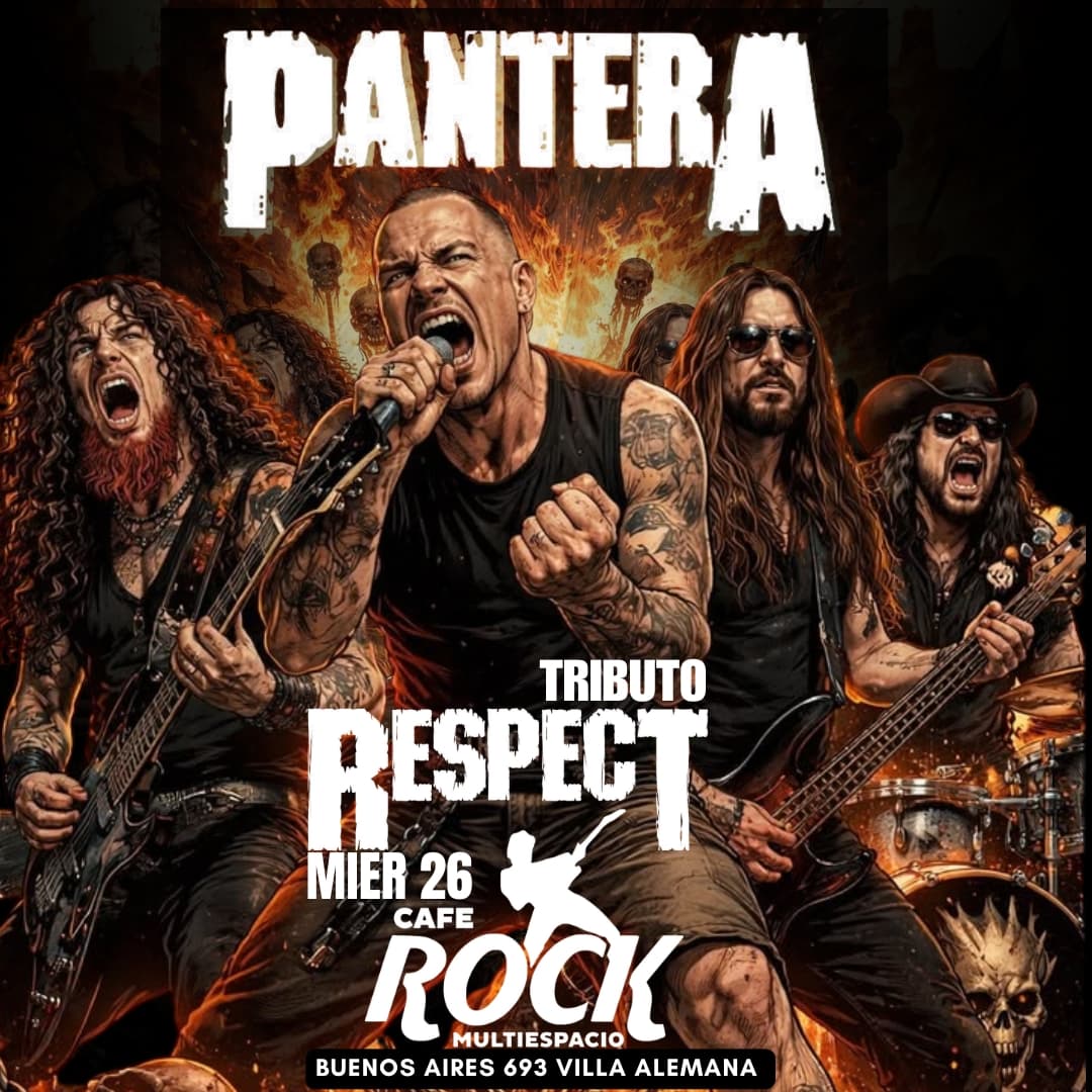 Miércoles 26 Rock A La Vena Tributo A Pantera image}