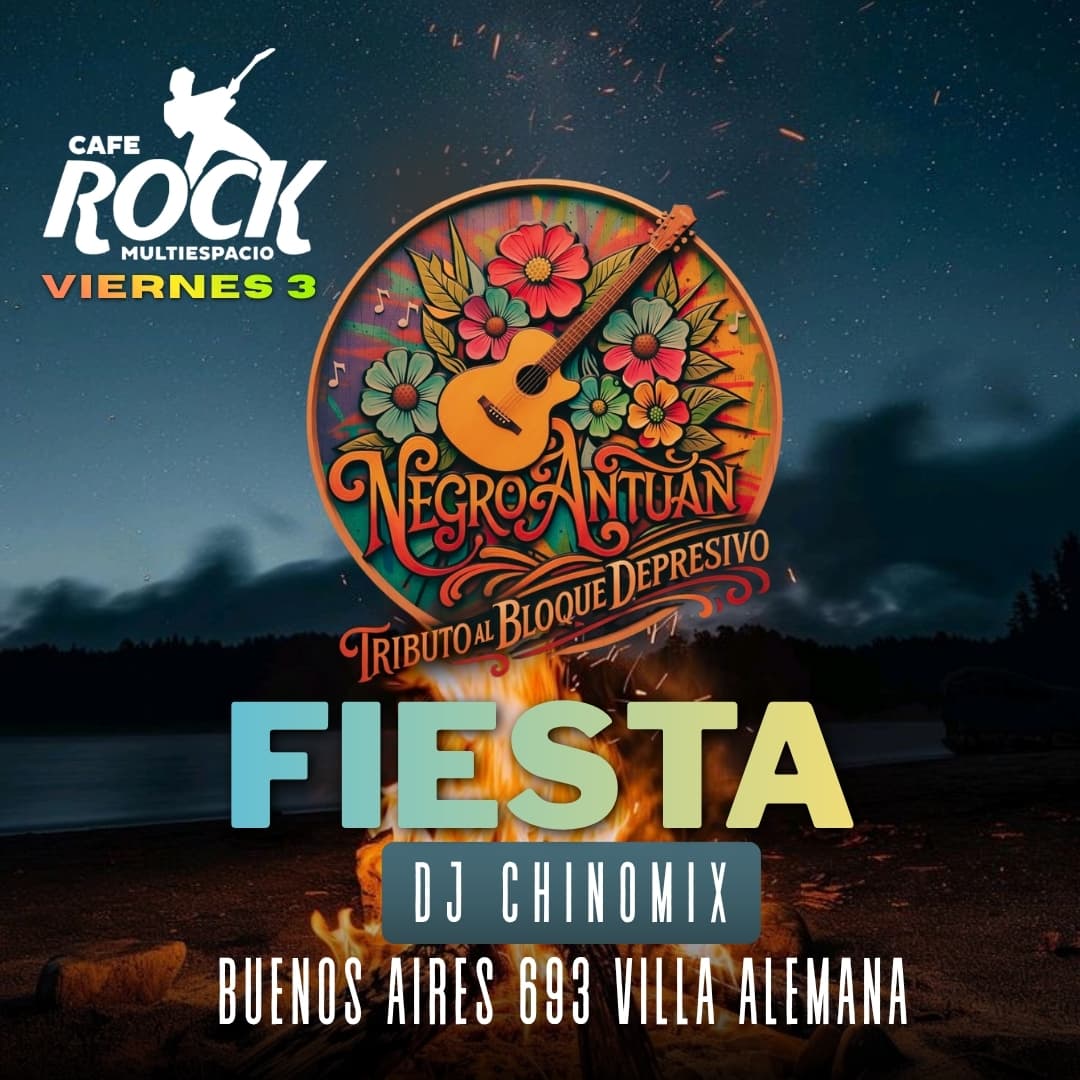 Viernes 3 Fiesta + Tributo A Bloque Depresivo  image}