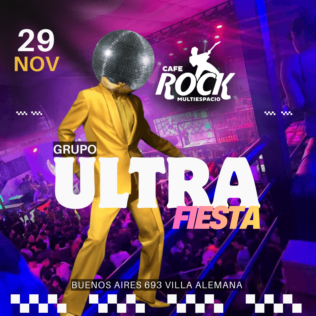 Sábado 29 Grupo Ultra + Fiesta  image}