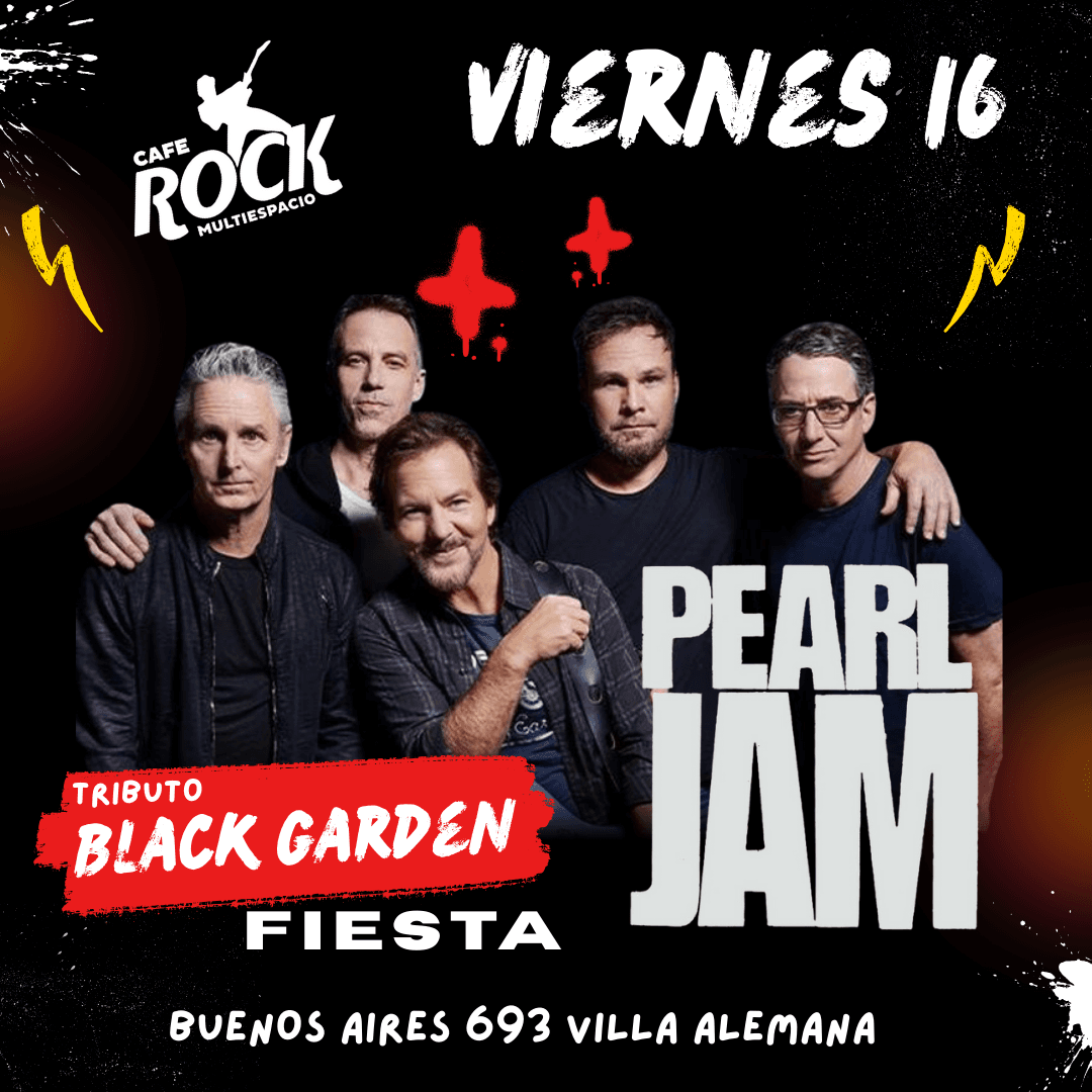 Viernes 16 Tributo A Pearl Jam + Fiesta  image}