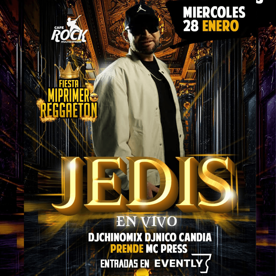 Miércoles 28 Los Jedis En Vivo  image}