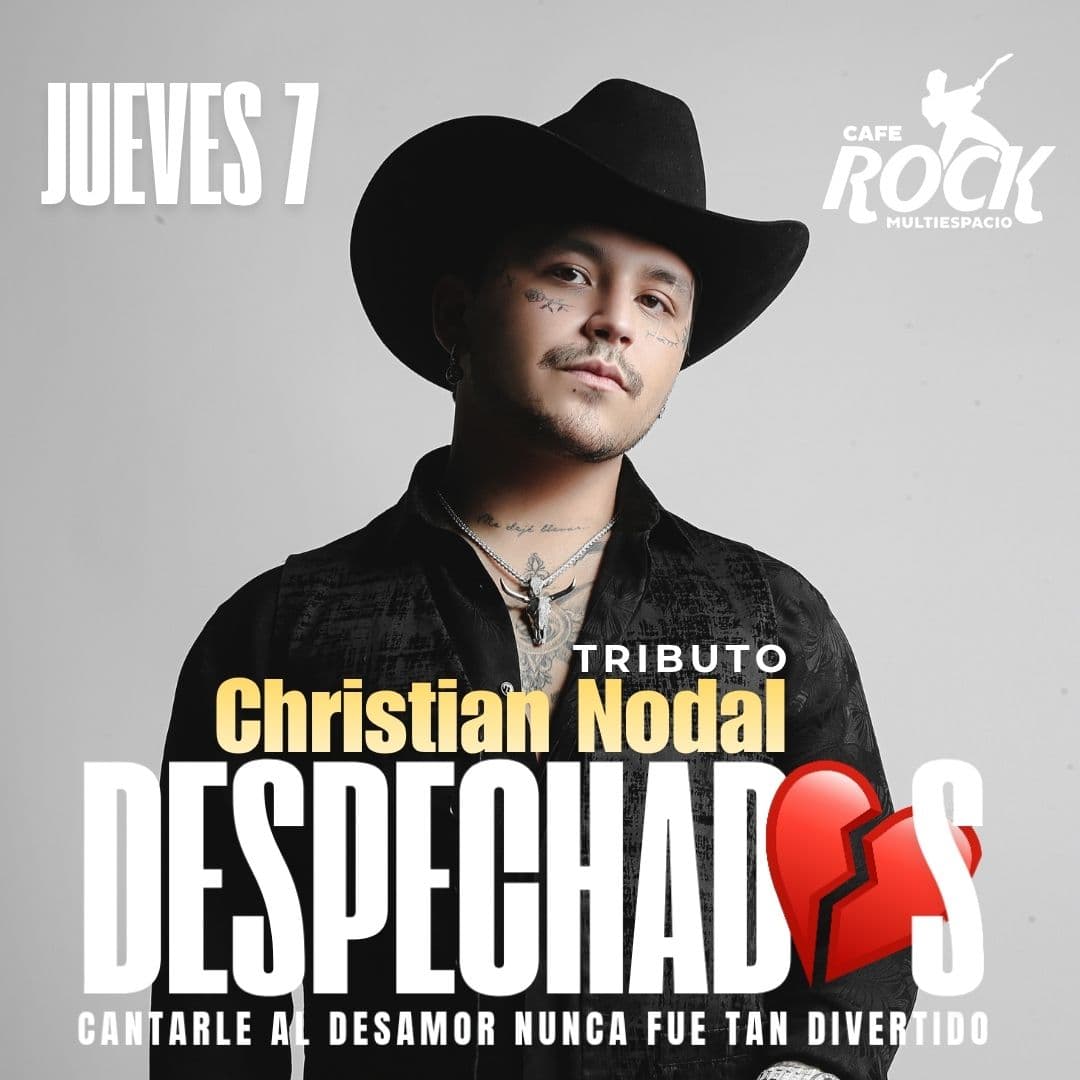 Jueves 7 Fiesta Despechadas Nodal Tributo  image}
