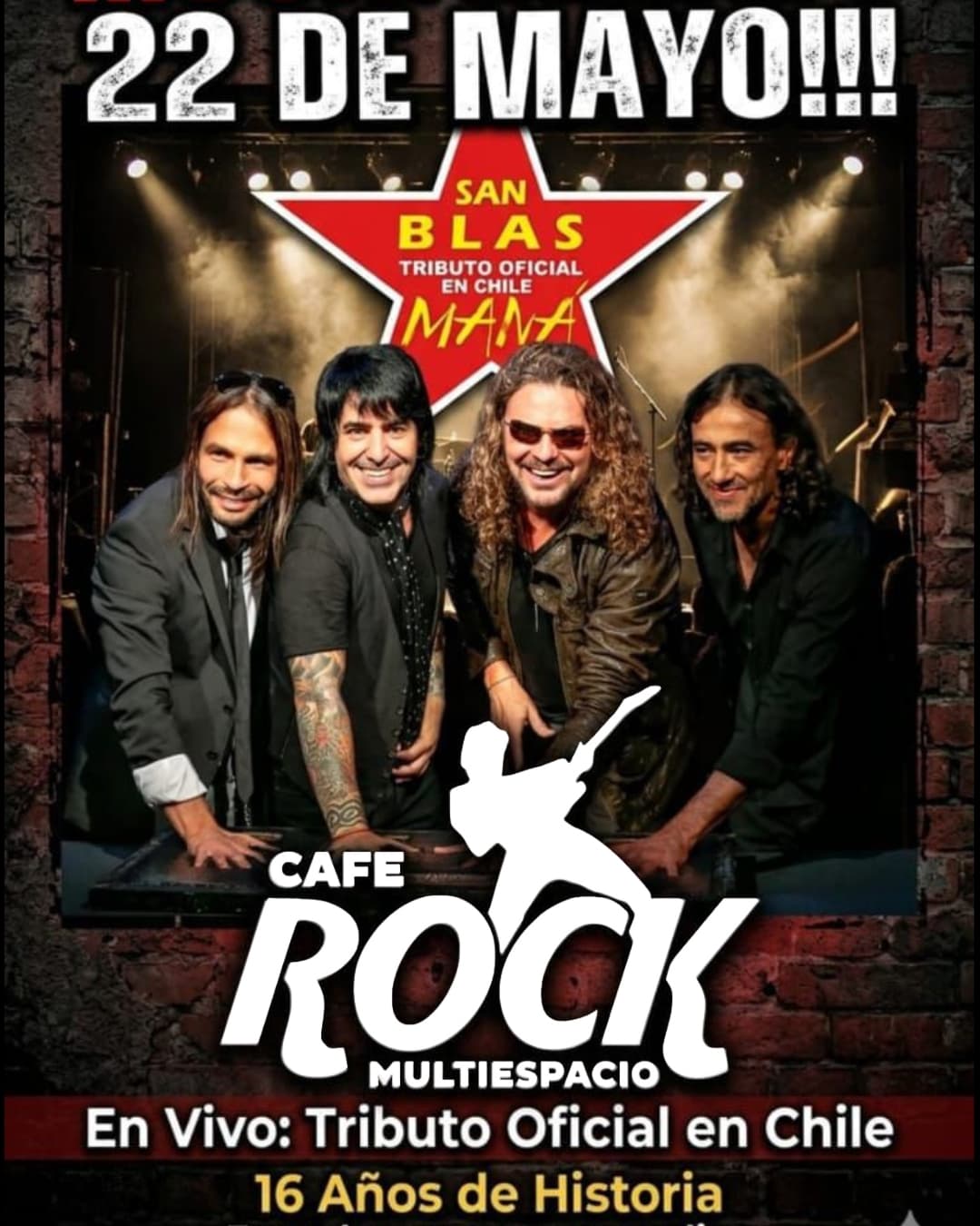 Viernes 22 Fiesta + Tributo A Mana image}