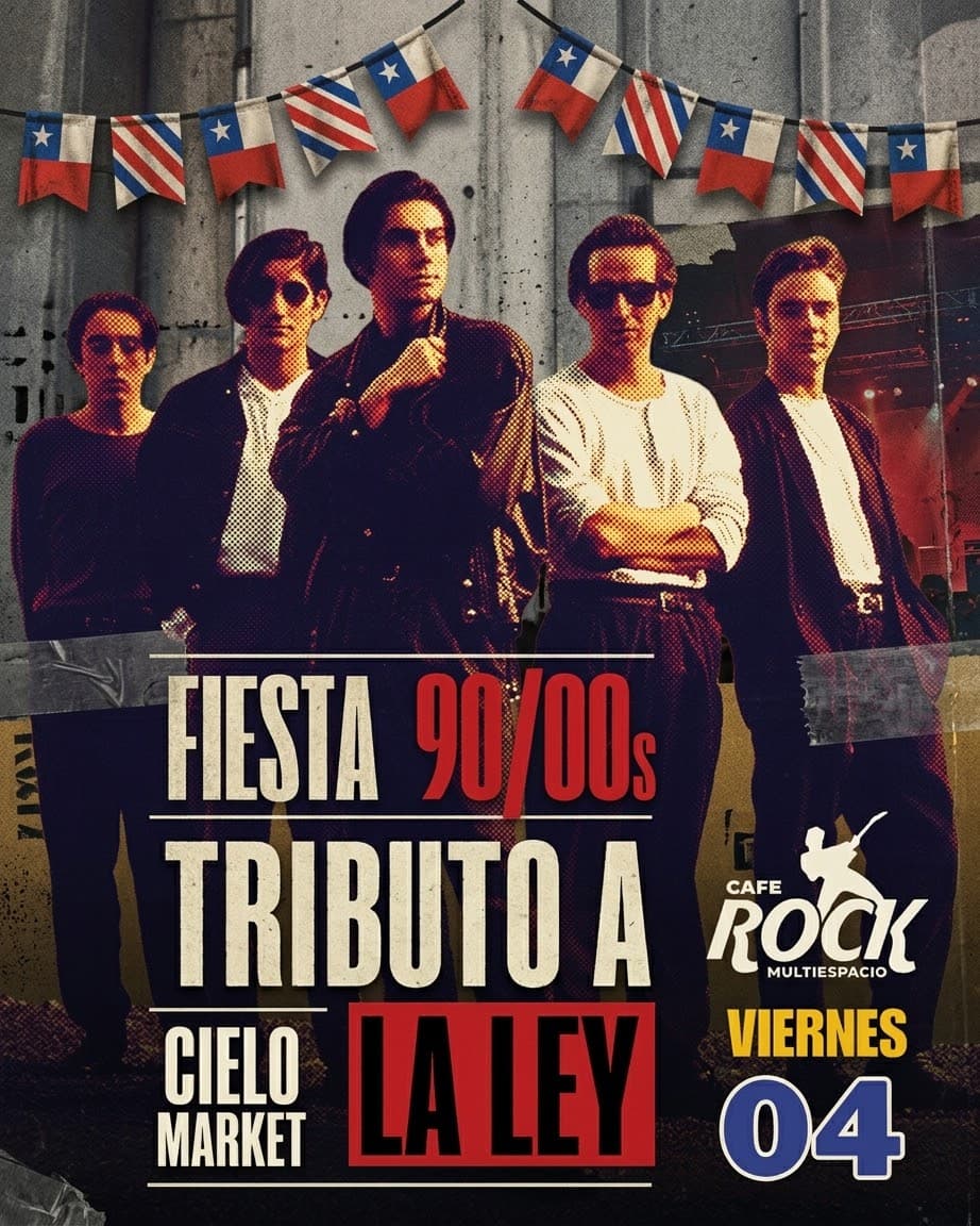 Viernes 4 Tributo A La Ley + Fiesta 90/2000 image}