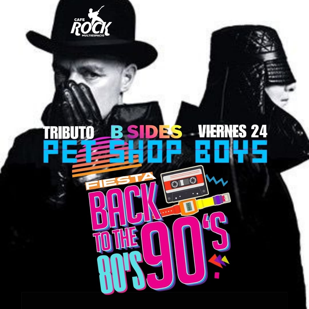 Viernes 24 Fiesta 80/90 Tributo A Pet Shop Boys image}